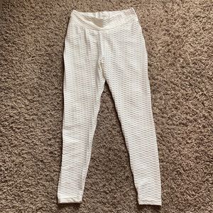 Lyte white leggings